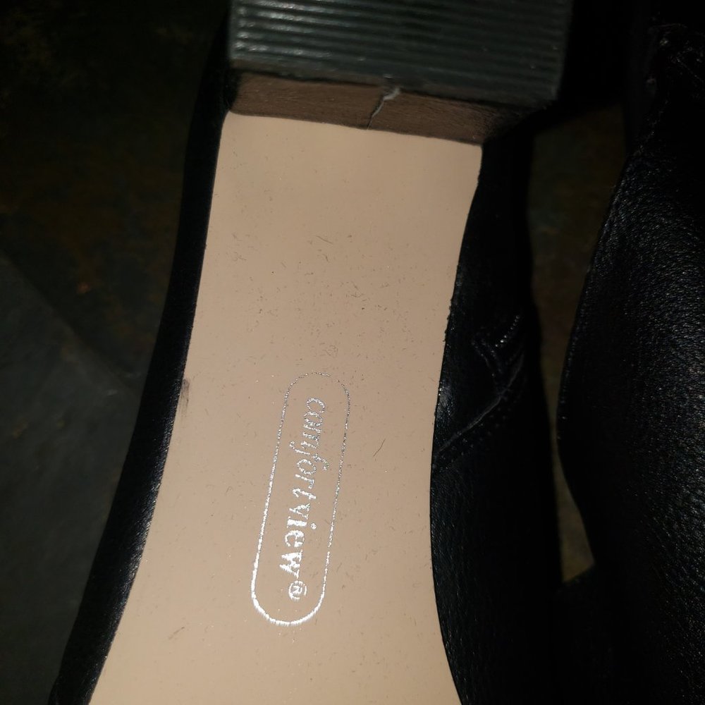 Black leather shooties - Picture 4 of 5